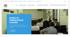 Desktop Screenshot of escuelacriminologia.com